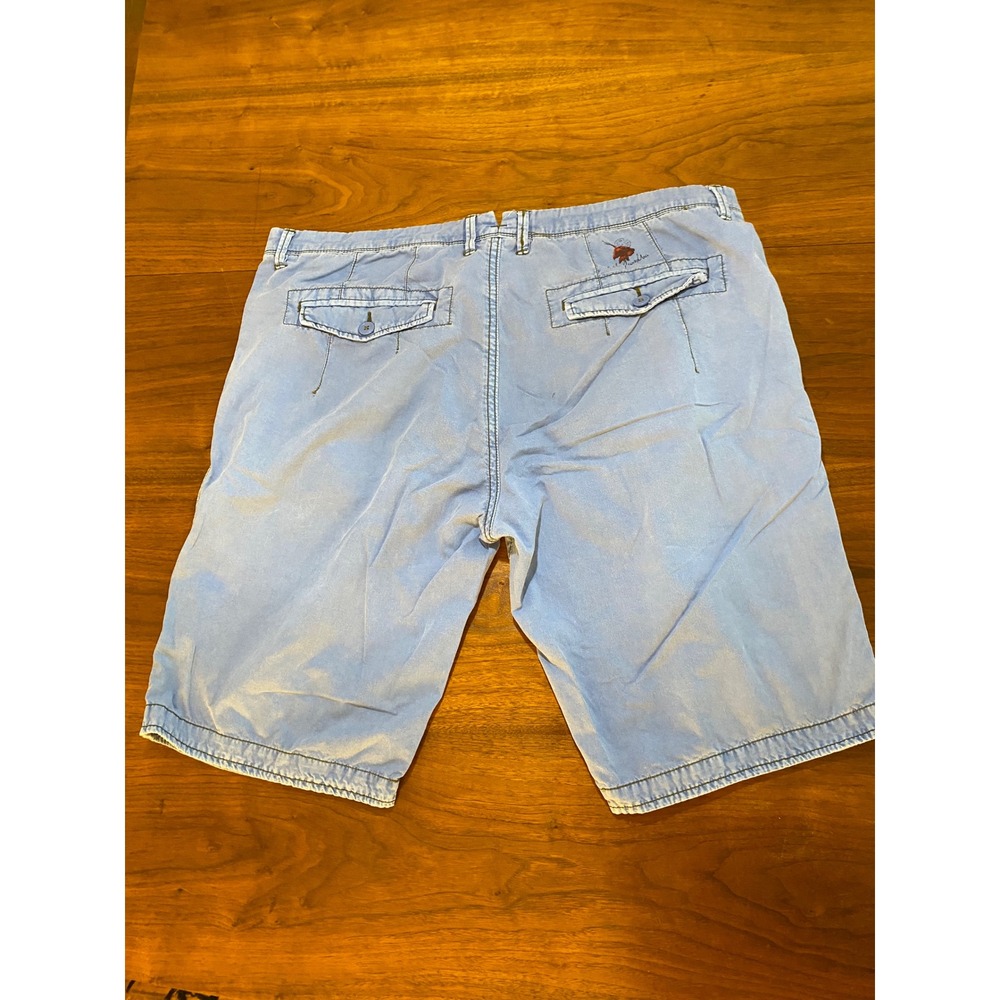 Blue Jetlag Denim Chino Shorts Light Wash Relaxed Baggy  - (Mens 42)‎